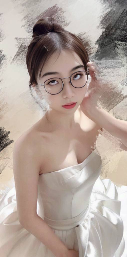 不怕反差婊有文化，就怕反差婊戴眼镜[118P]