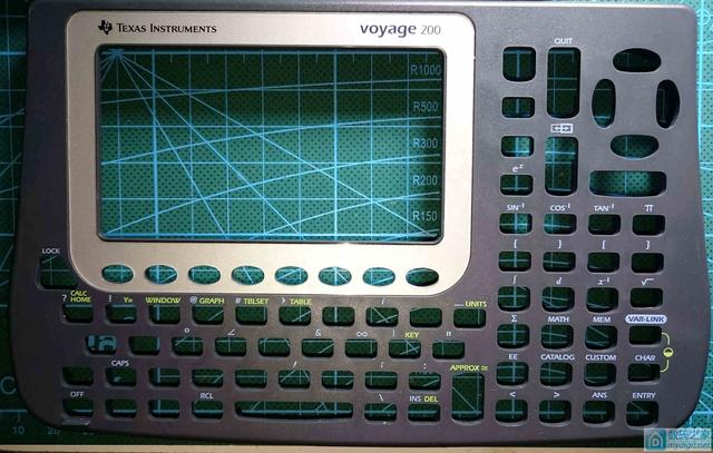 超酷的图形计算器！德州仪器 TI Voyage 200 详细拆机及CPU超频