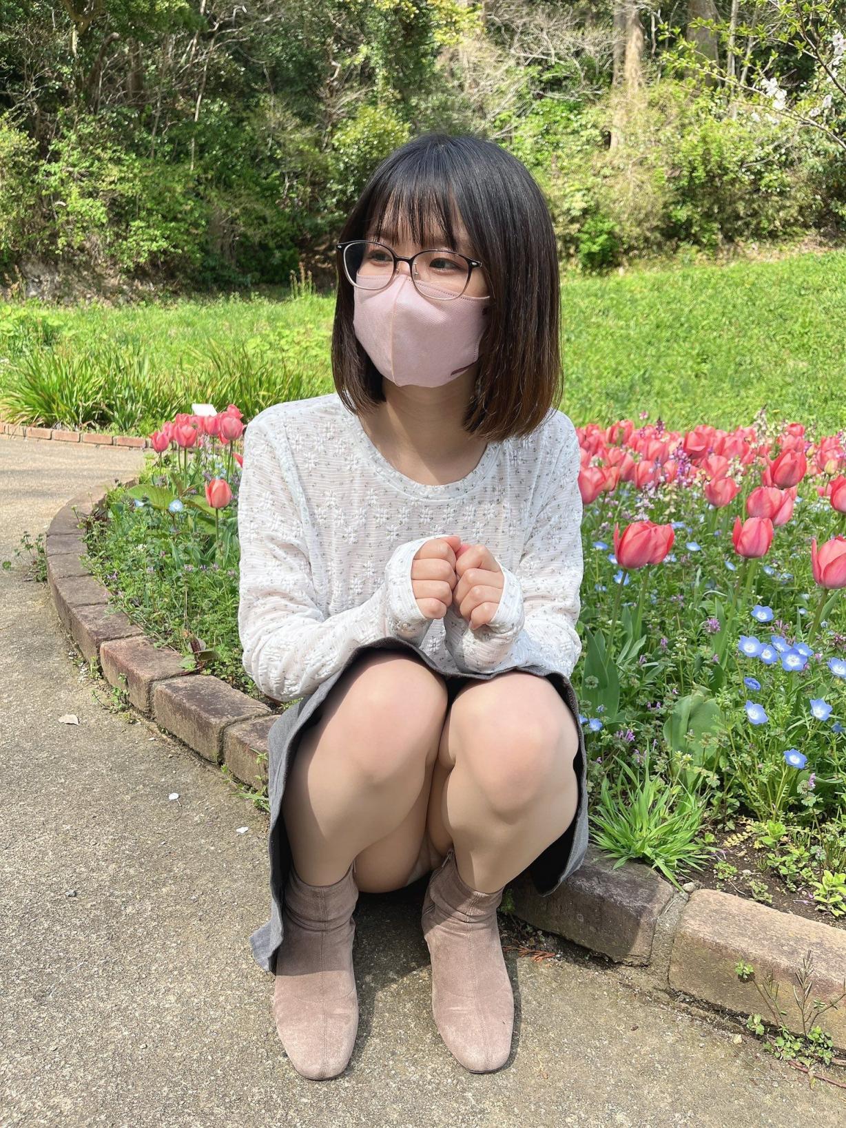 日式女孩不爱穿内衣