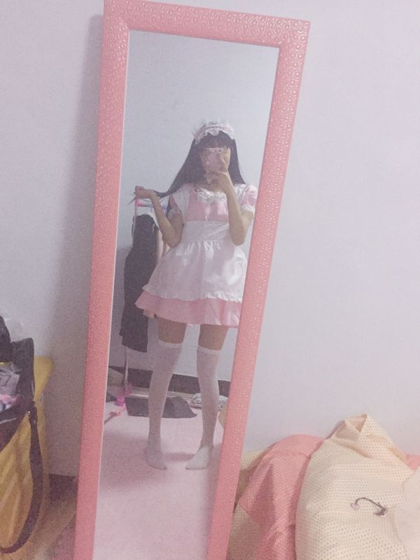 微博萌妹子水酱不是胖企鹅公主裙