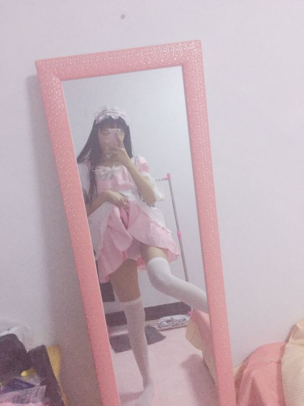 微博萌妹子水酱不是胖企鹅公主裙