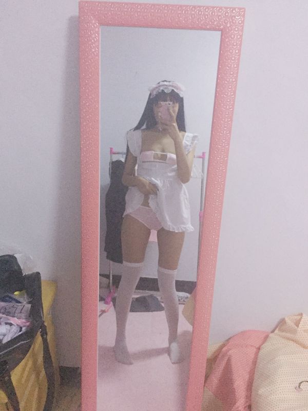 微博萌妹子水酱不是胖企鹅公主裙