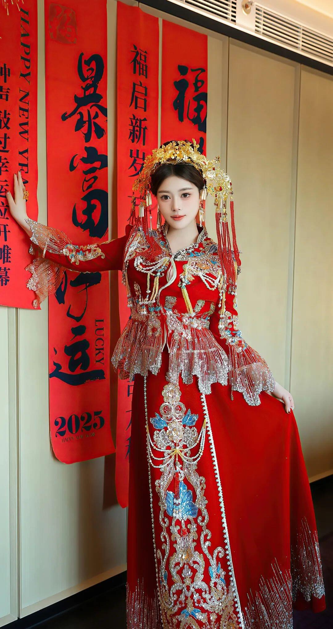 穿上新娘装，今天是个好日子[21P]