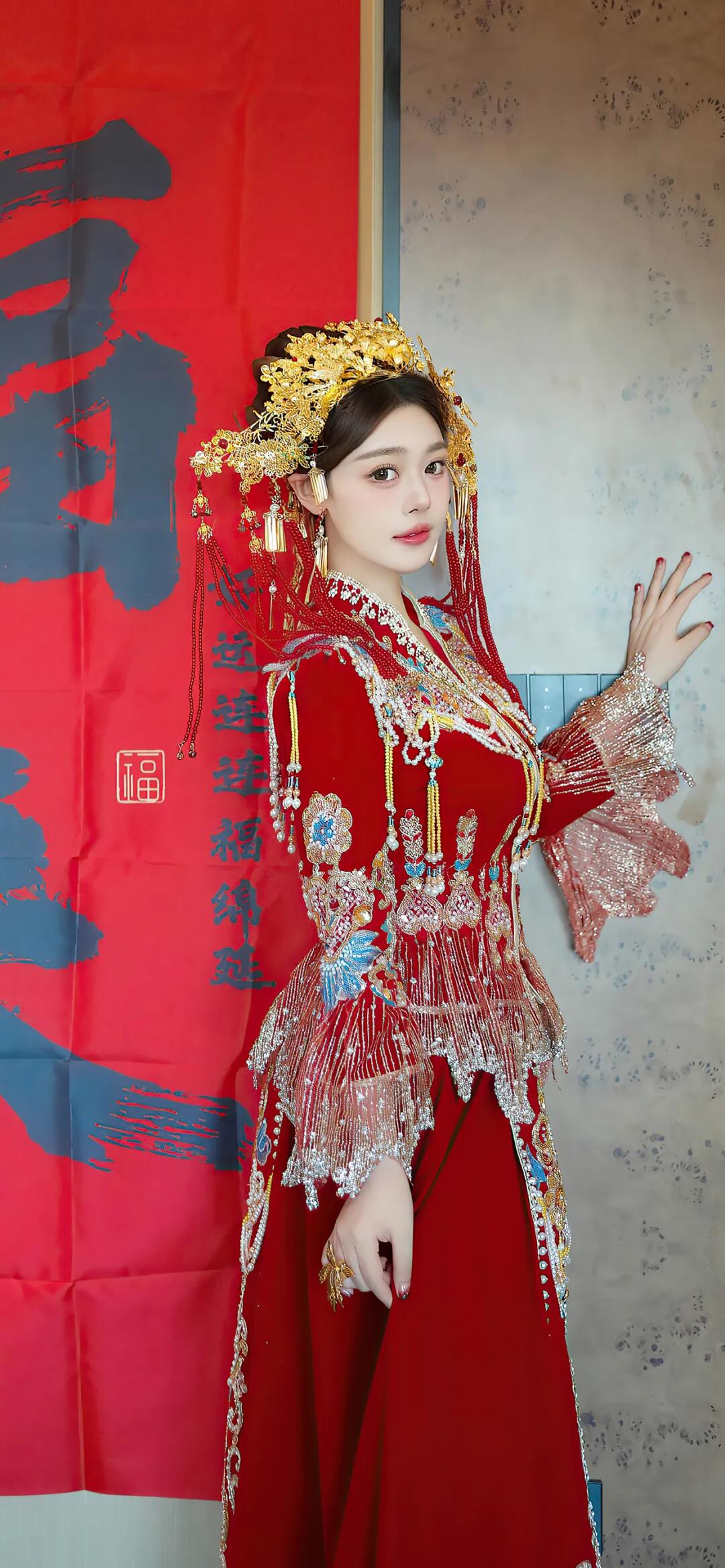 穿上新娘装，今天是个好日子[21P]