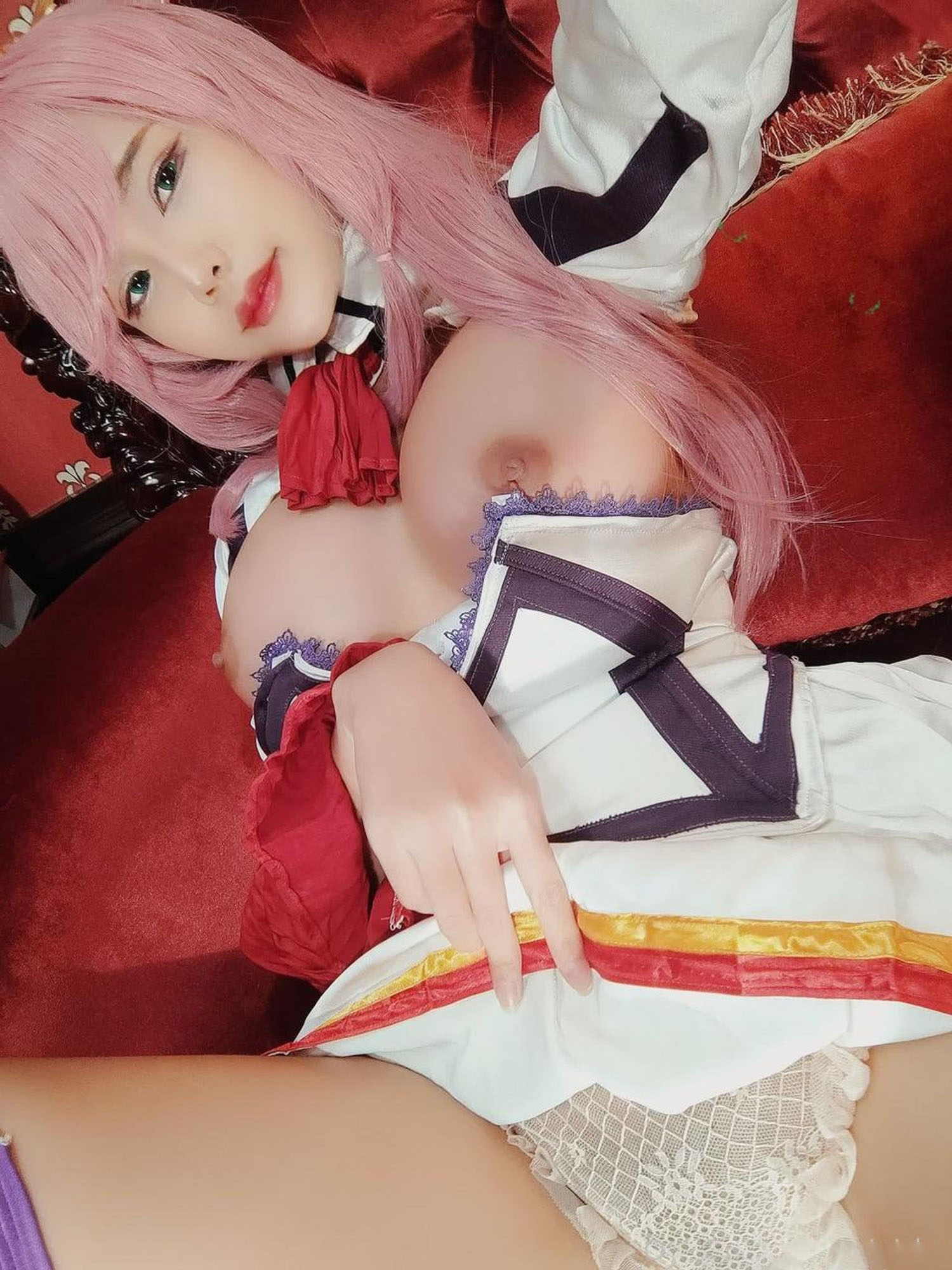 宝藏步兵巨乳Minichu--DevilRosaria私拍