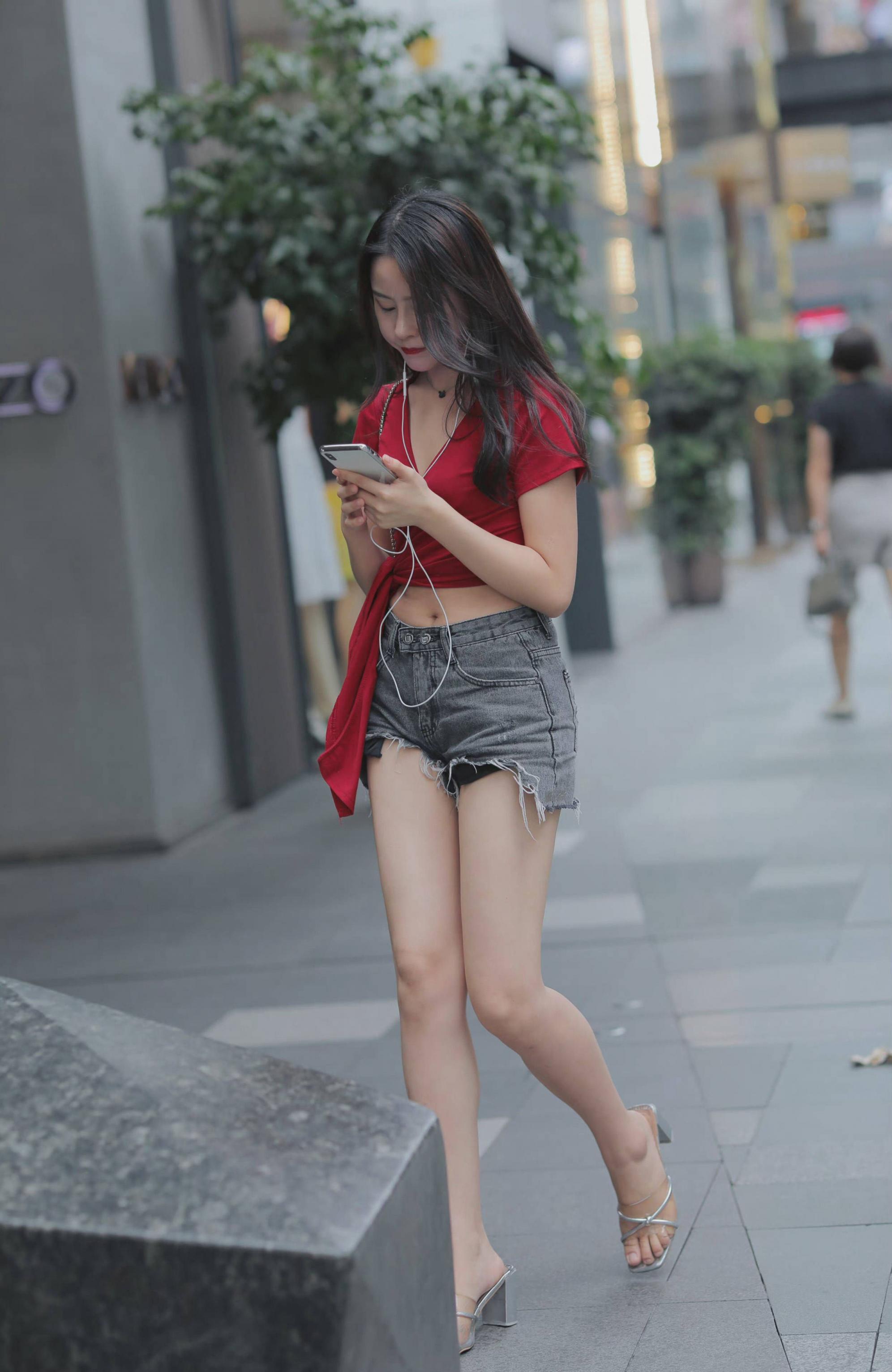 热裤长腿  火辣性感