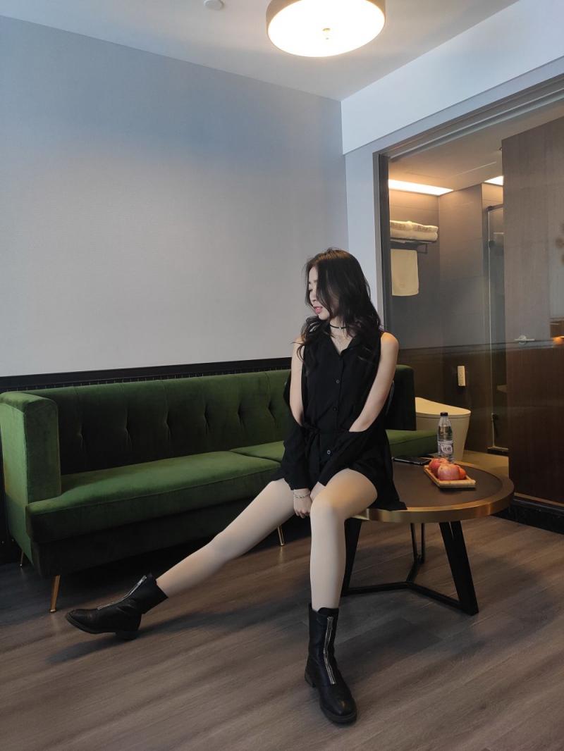 这腿看起来舒服