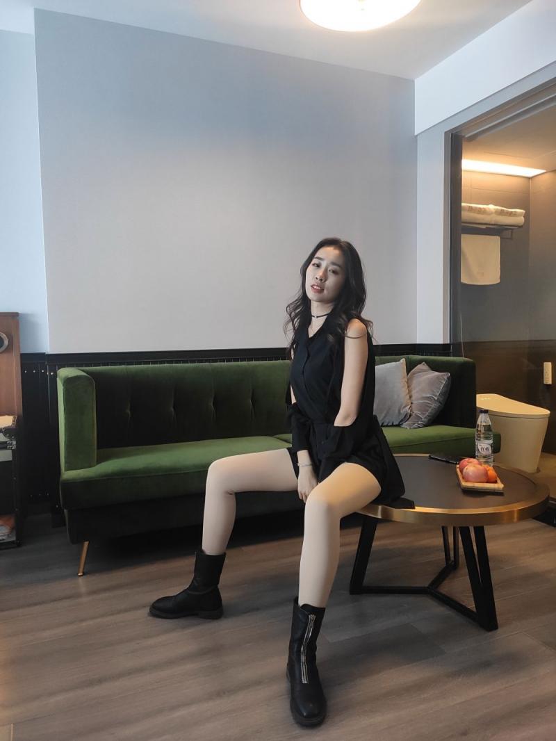 这腿看起来舒服