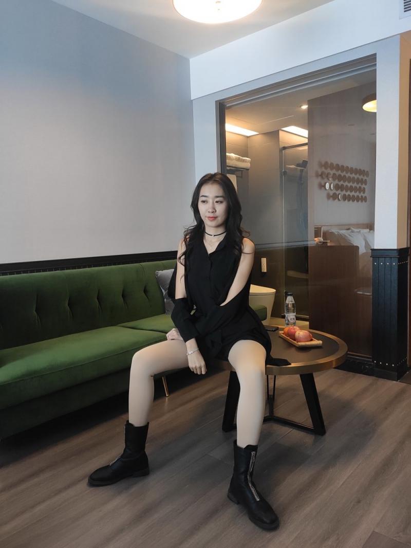 这腿看起来舒服